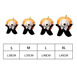 Strój ubranko dynia Halloween dla psa przebranie prezent wesoły rozmiar M